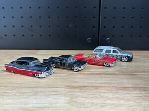lot of 4 jada toys dub cars